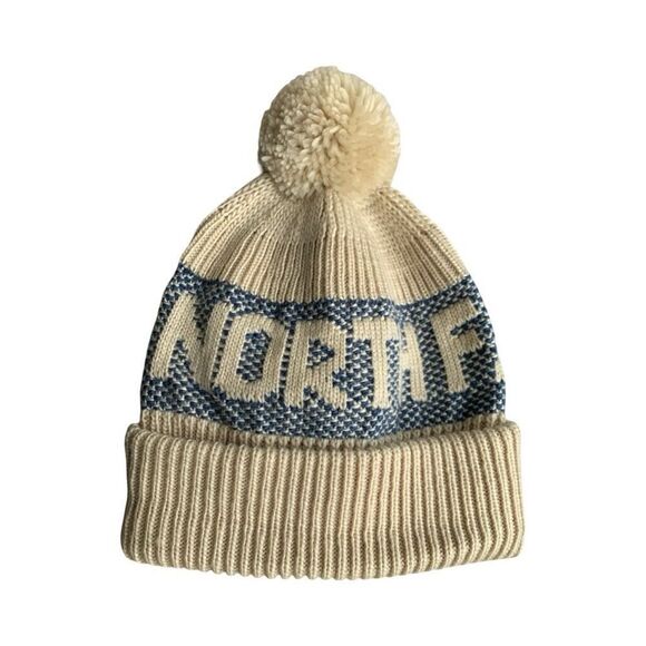 The North Face Retro Cabin Beanie Gravel Shady Blue - Picture 1 of 1